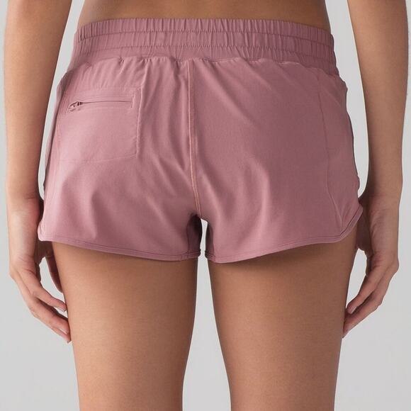 Lululemon Hotty Hot Short II *2.5" Quicksand Pink Purple Mauve  8 - Picture 3 of 11